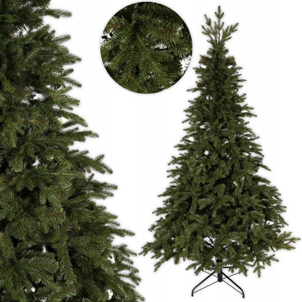Obrazek Choinka sztuczna jak prawdziwa PE/PVC 220 cm