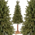 Obrazek Choinka sztuczna PE Świerk na pniu 220 cm