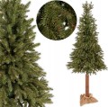 Obrazek Choinka sztuczna PE Świerk na pniu 220 cm
