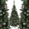 Obrazek Choinka sztuczna Sosna diamentowa ośnieżona 220 cm