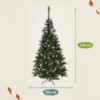 Obrazek Choinka sztuczna Sosna diamentowa ośnieżona 220 cm